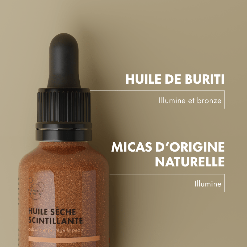Aceite seco brillante - Clémence & Vivien