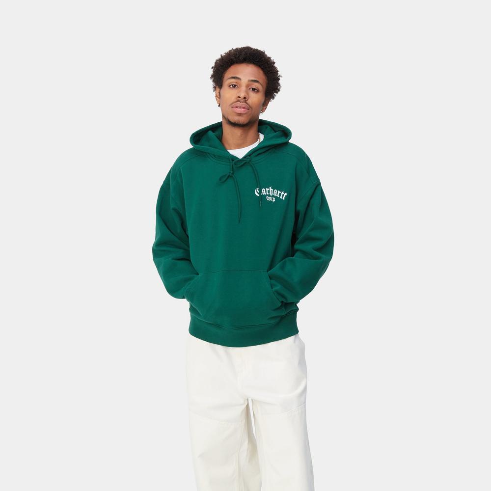 Sweat Onyx Script - Vert - Homme
