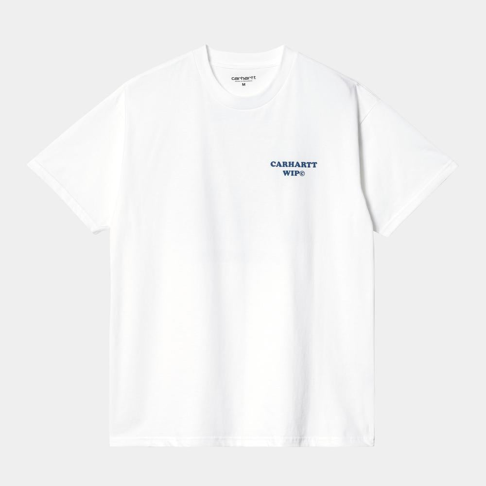 Isis Maria Dinner Short Sleeve T-Shirt - White - Men