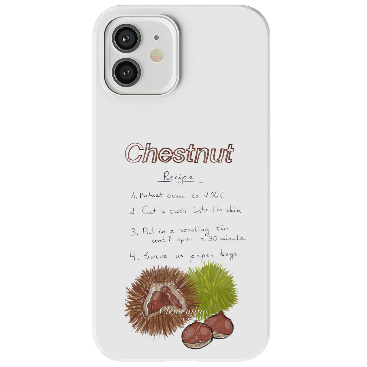 Cover Magsafe Resistente Chestnut