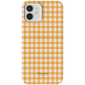 Funda MagSafe Resistente De Cuadros Naranjas