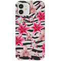Funda MagSafe Resistente Con Estampado De Cebra Y Floral
