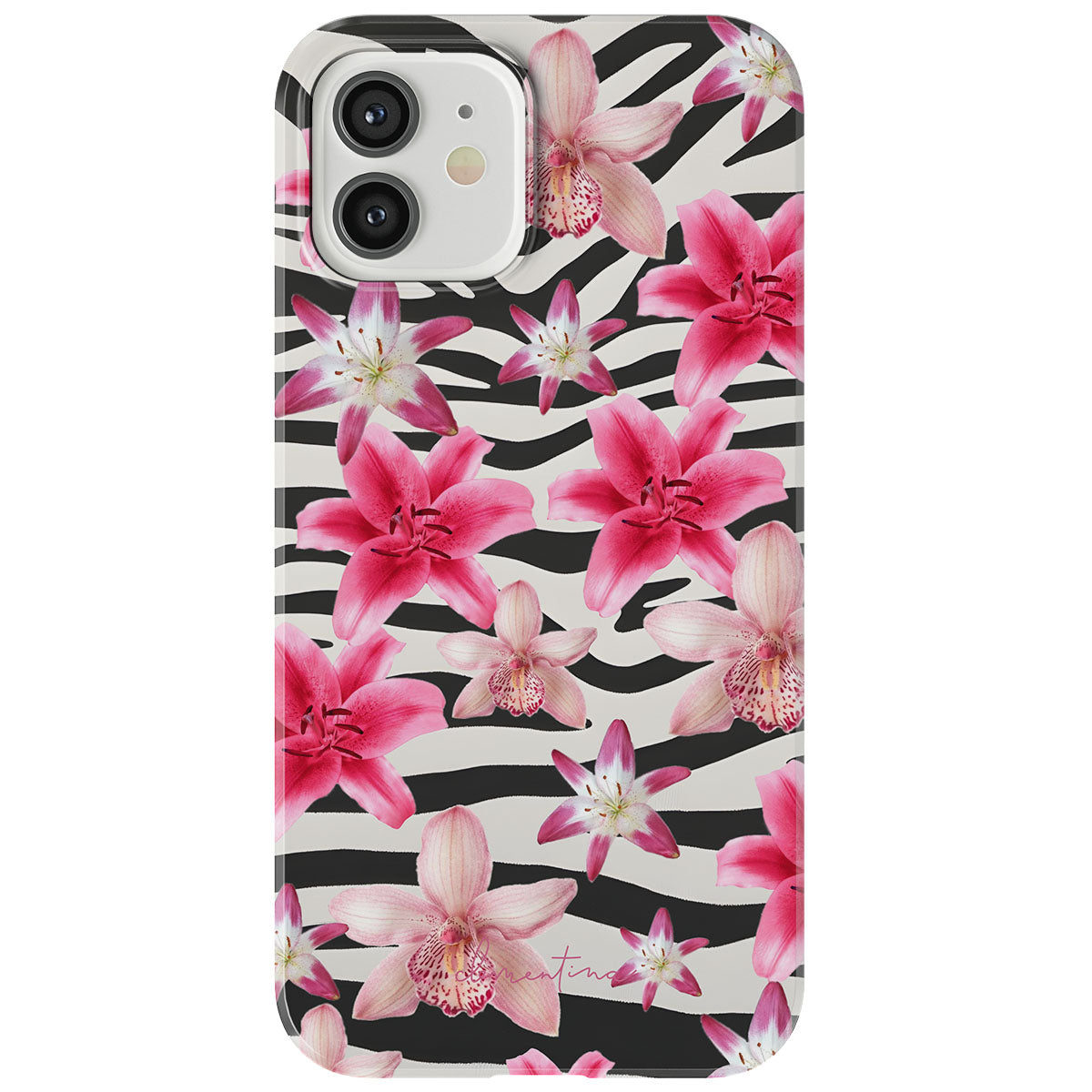 Funda MagSafe Resistente Con Estampado De Cebra Y Floral