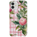 Cover MagSafe Robusta A Quadretti Vichy E Fiori