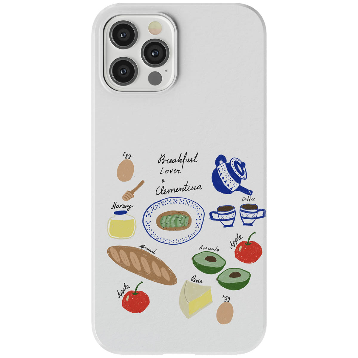 Coque Magsafe Robuste Amoureux Du Petit-Déjeuner