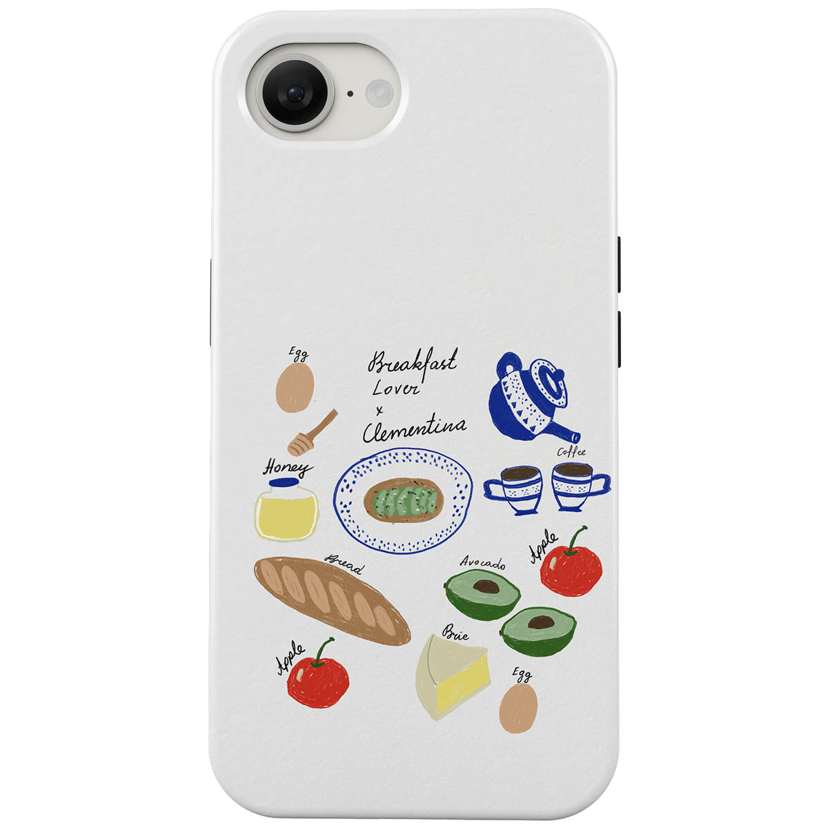 Coque Magsafe Robuste Amoureux Du Petit-Déjeuner