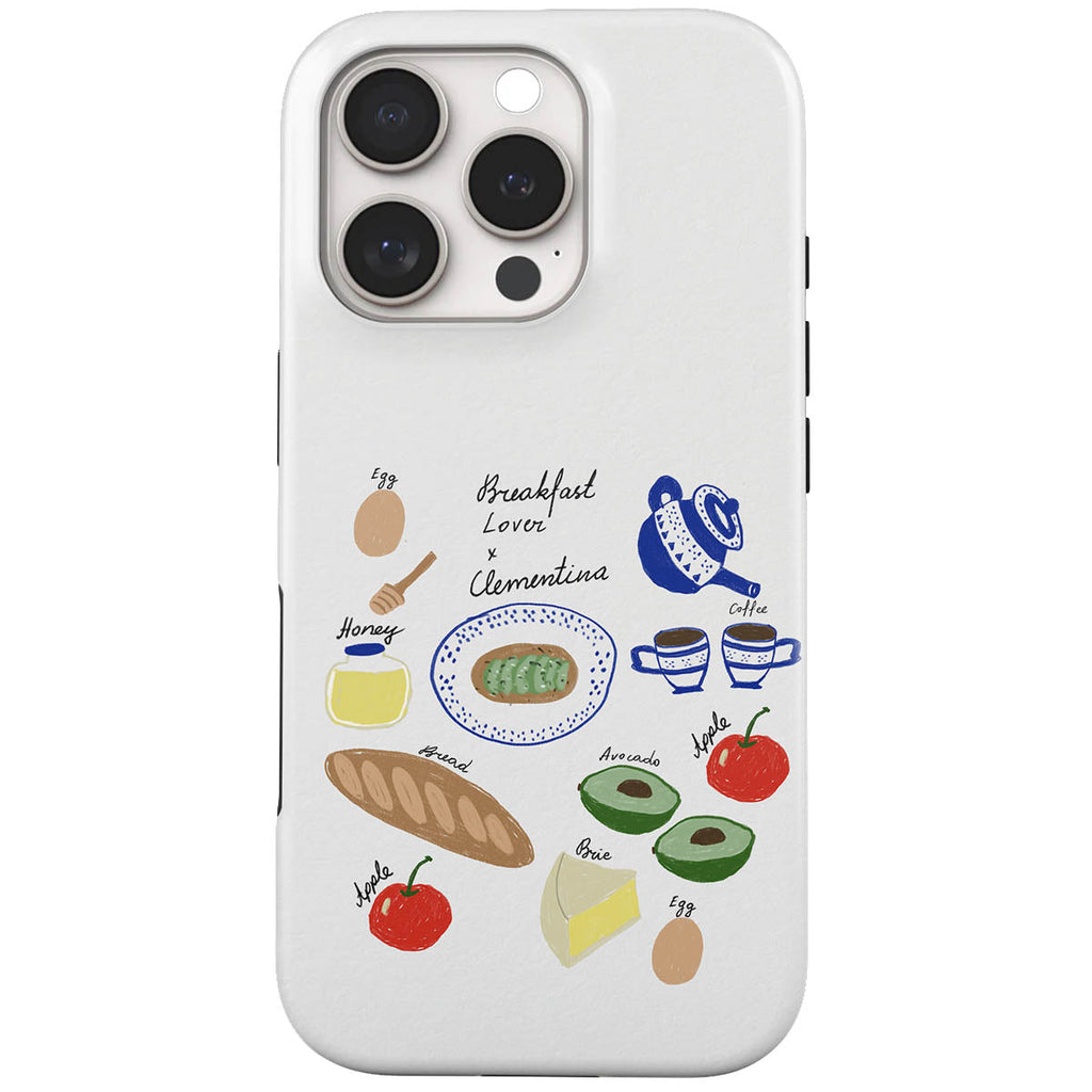 Coque Magsafe Robuste Amoureux Du Petit-Déjeuner