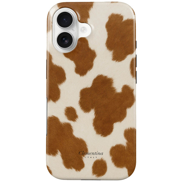 Custodia MagSafe Robusta Brown Cow