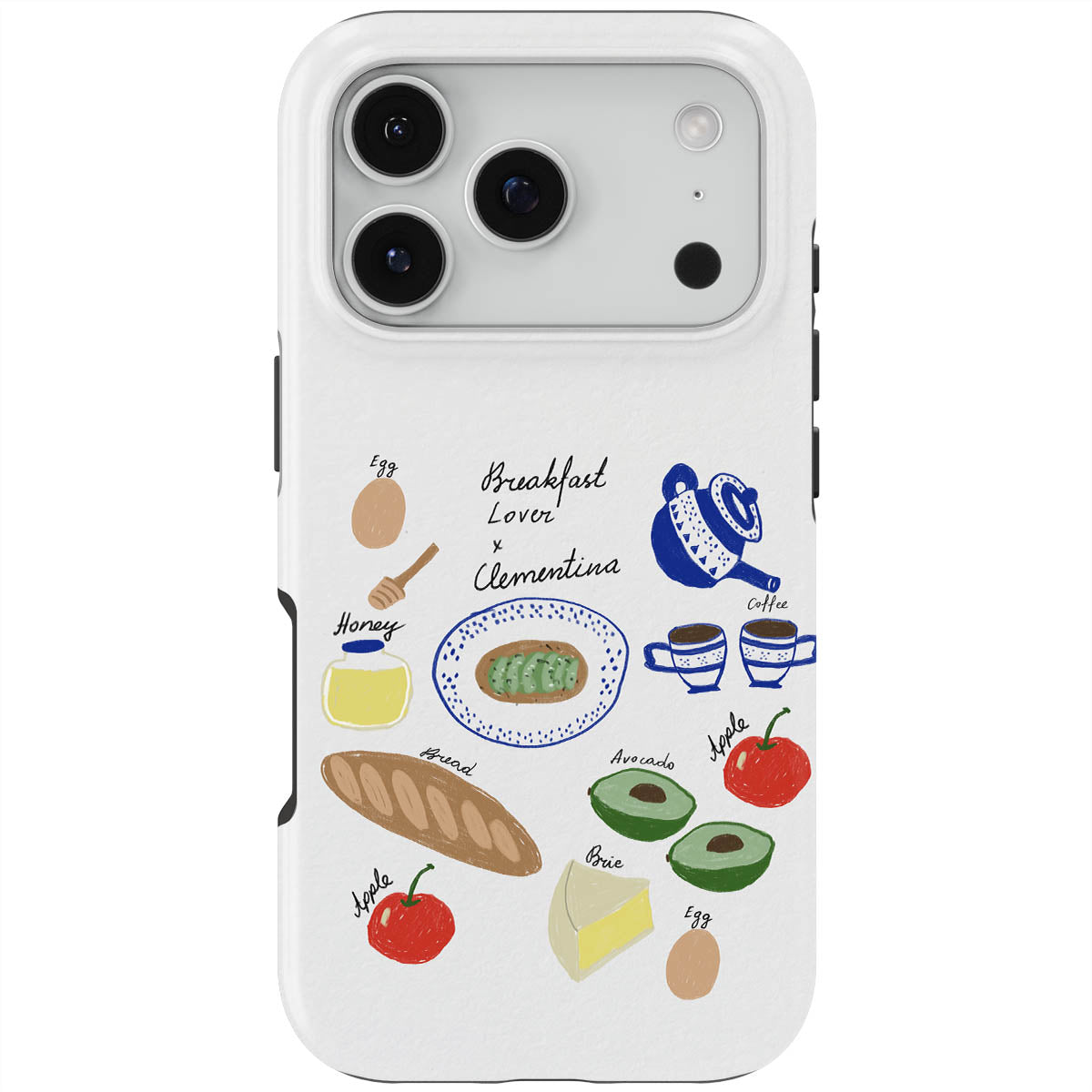 Coque Magsafe Robuste Amoureux Du Petit-Déjeuner