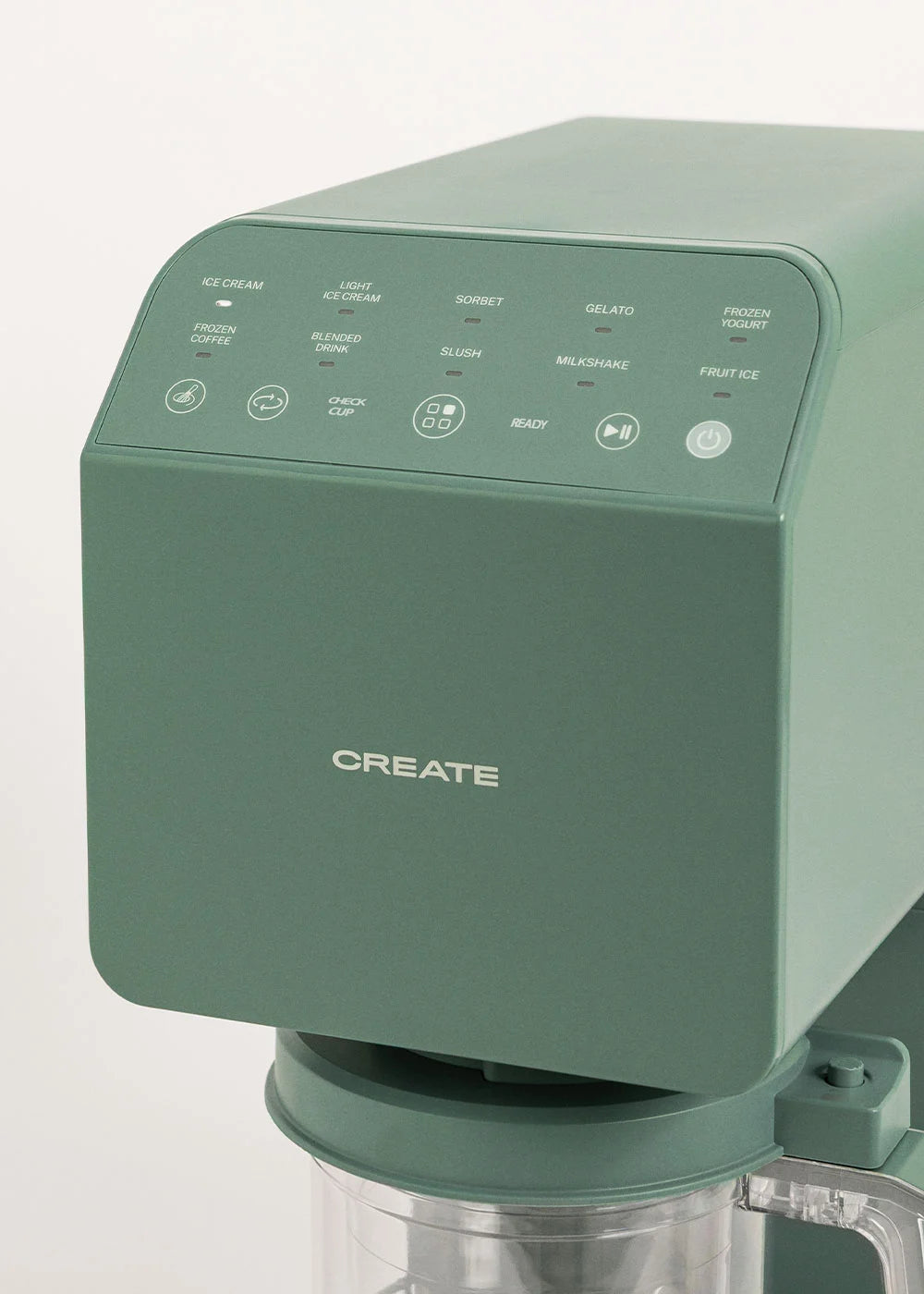 Ice Cream Maker Studio - Multifunction Ice Cream Maker 600ml - 5 Pots - Sage