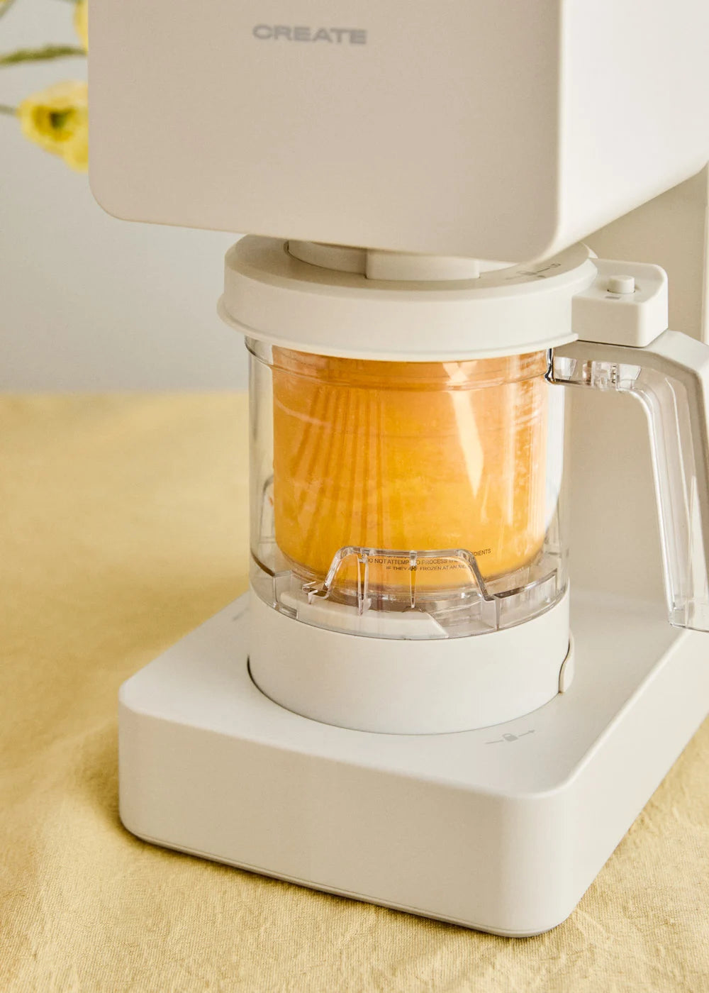 Ice Cream Maker Studio - Sorbetière Multifonction 600ml - 3 Pots - Blanc Cassé
