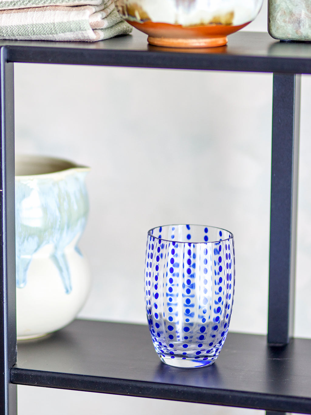 Brinley - Vaso - Azul - Vidrio