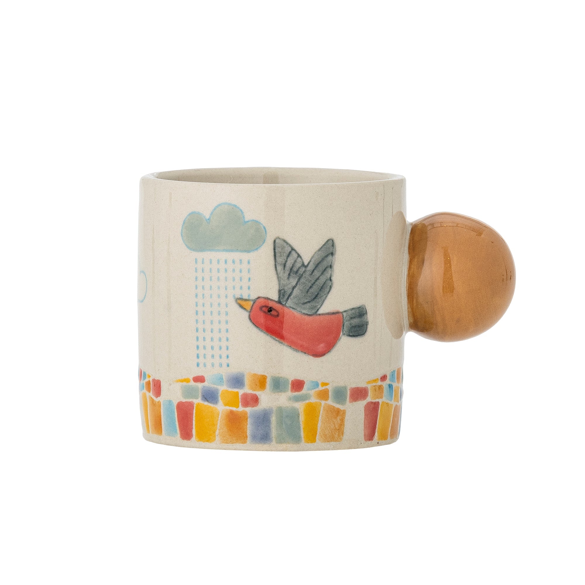 Colorine - Set of 6 Cups - Multicolour - Stoneware