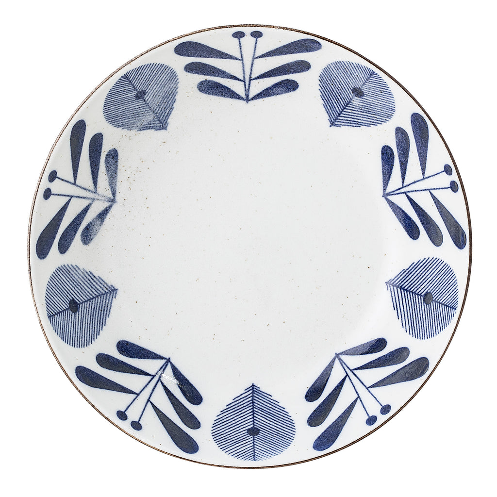 Camellia - Plato Hondo - Azul - Porcelana
