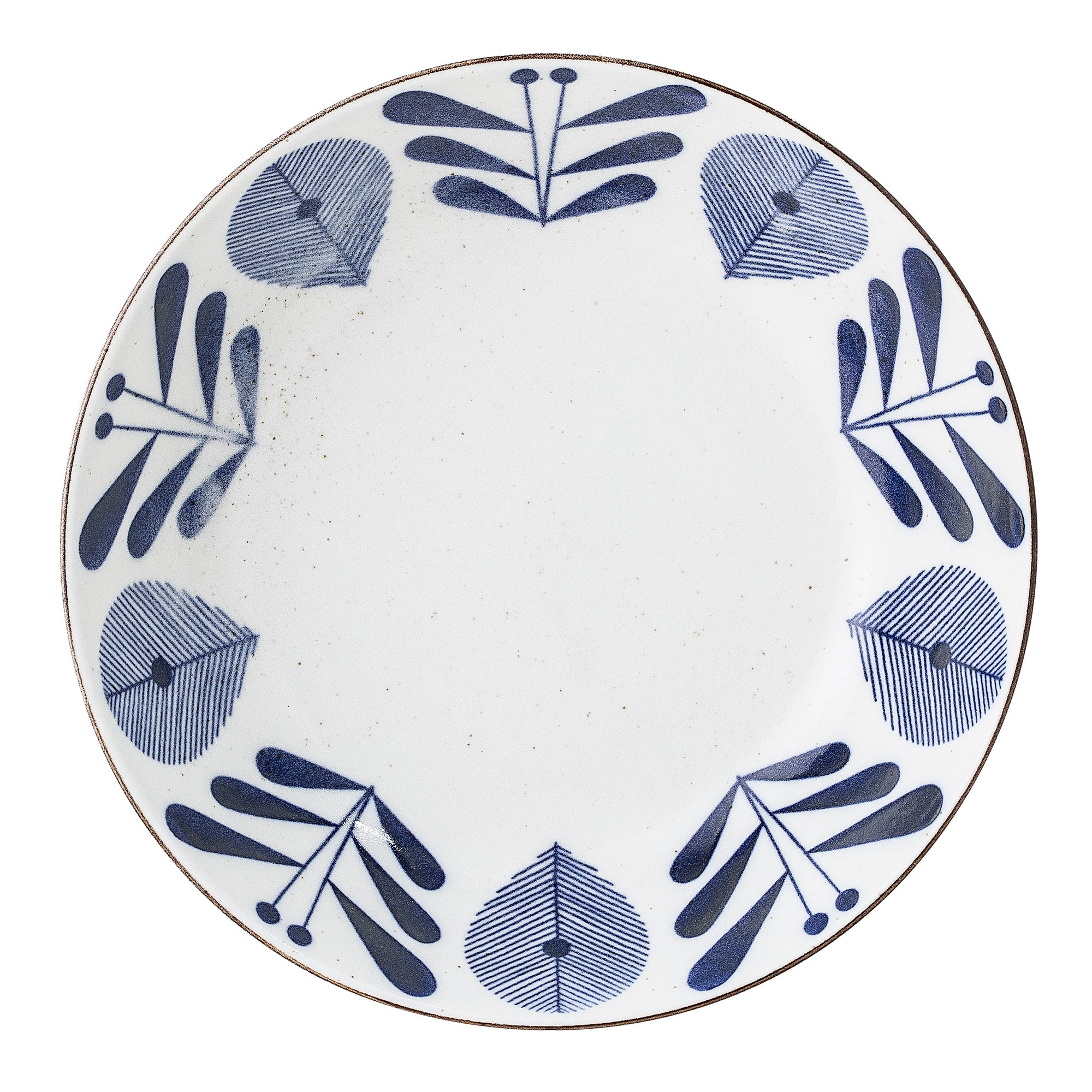Camellia - Plato Hondo - Azul - Porcelana