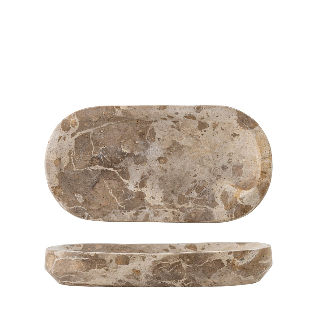Shao - Lot de 4 Plateaux - Naturel - Marbre