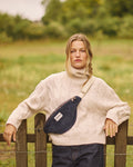 Nerka Olivia - Sztruks Granatowy