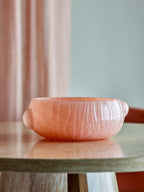 Lalie - Lot de 4 Bols - Rose Poudré - Verre