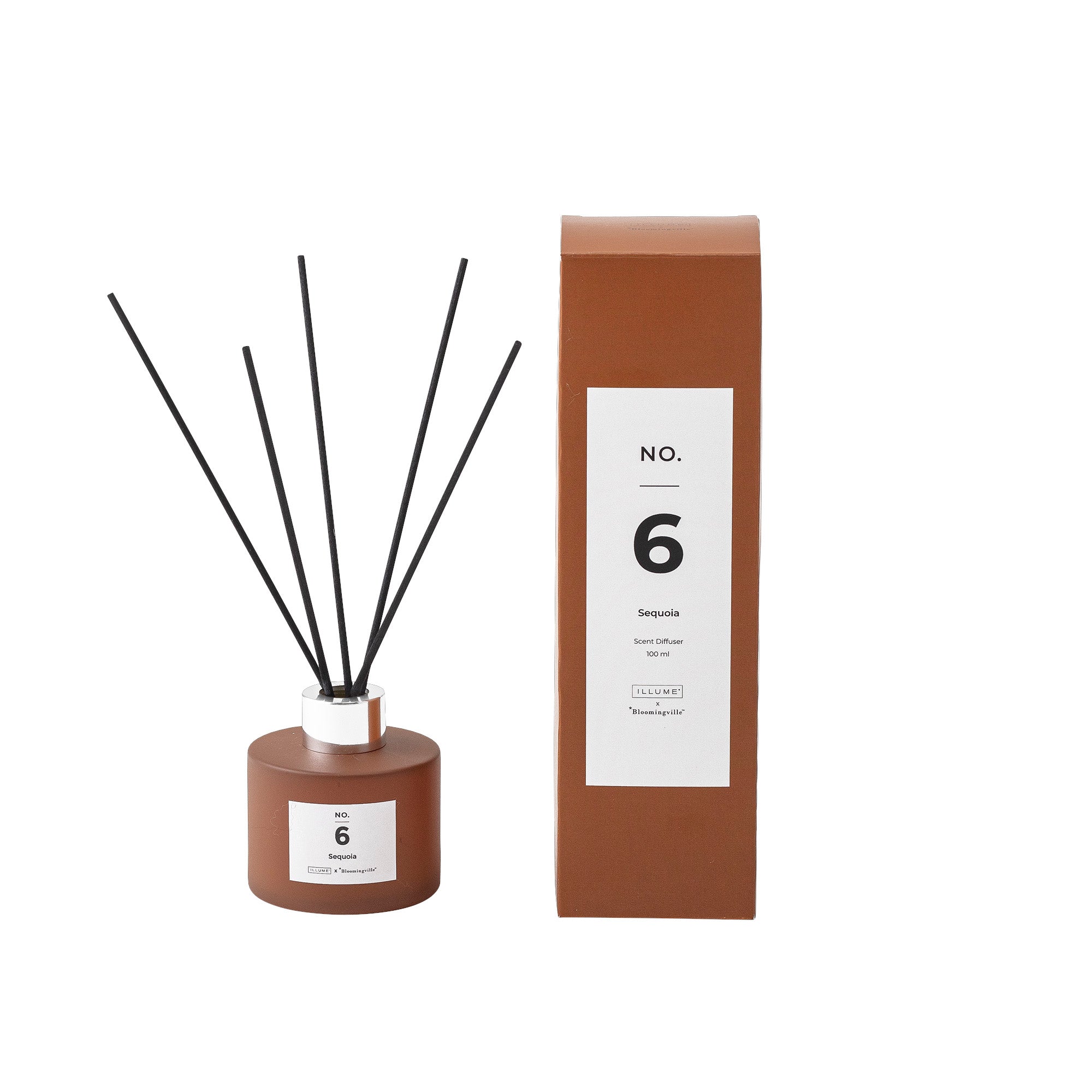 No. 6 - Sequoia - Diffuseur De Parfum - Marron - Mélange De Parfums