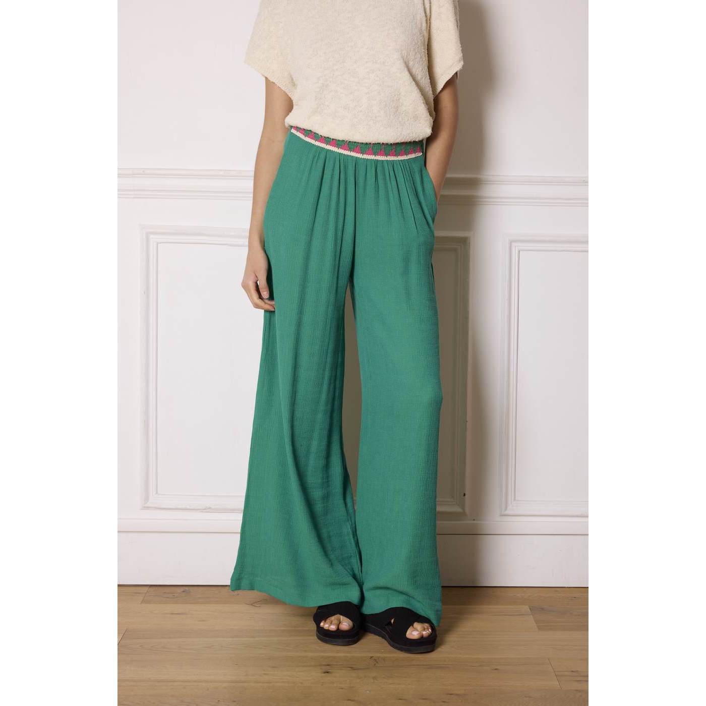 Ilem Trousers - Green