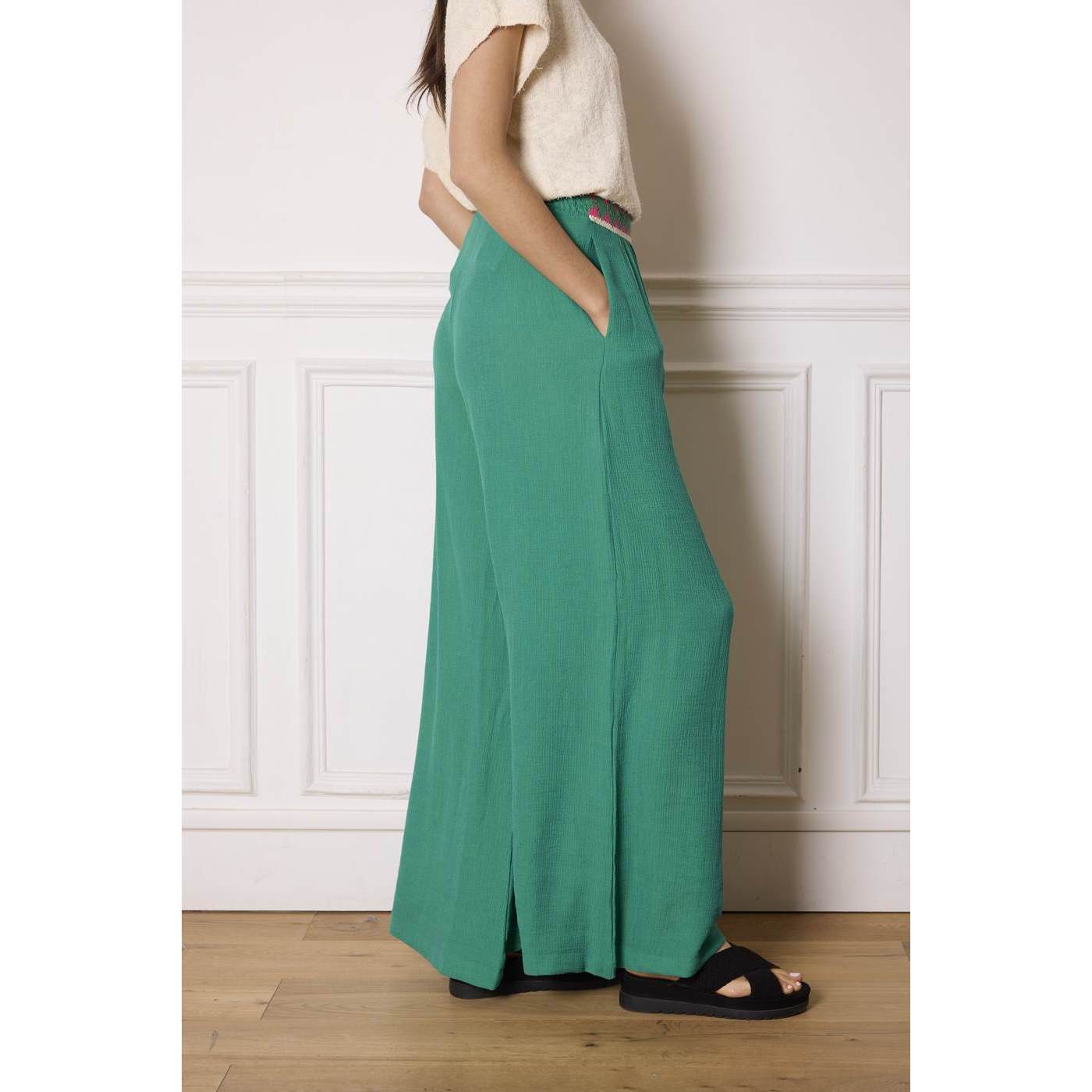 Ilem Trousers - Green