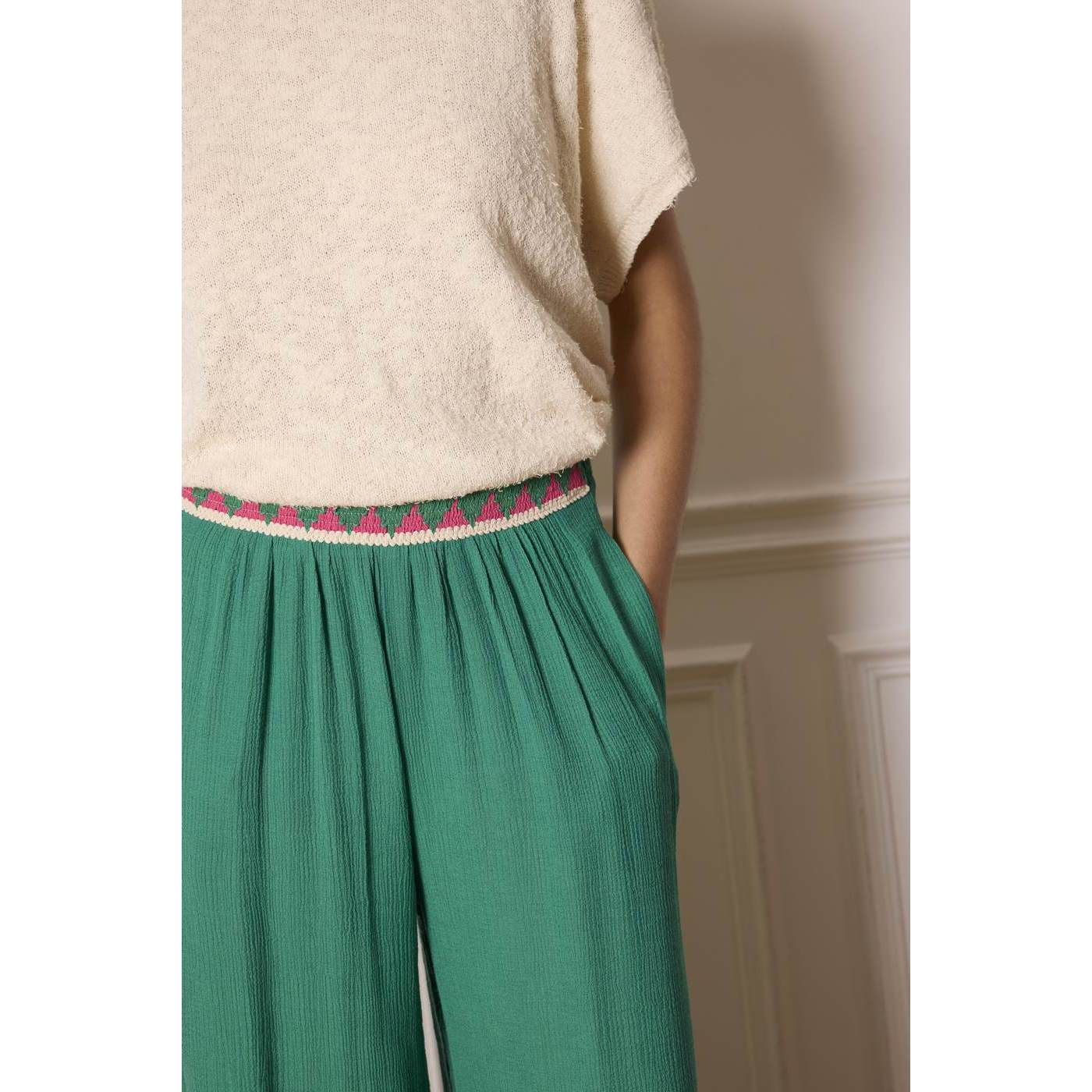 Ilem Trousers - Green