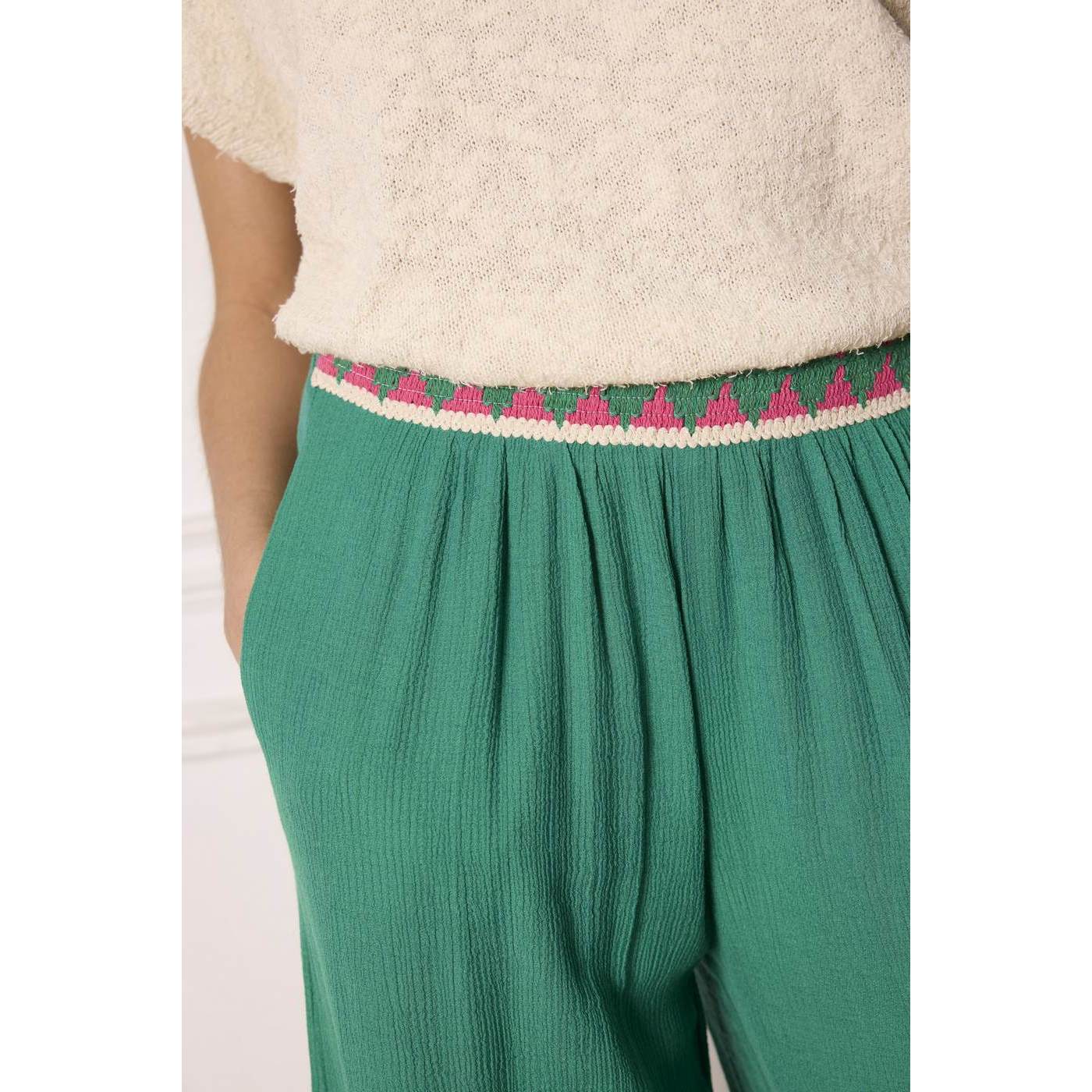 Ilem Trousers - Green