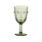 Happy Face Wine Glass