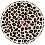 Wild Love Leopard Plate