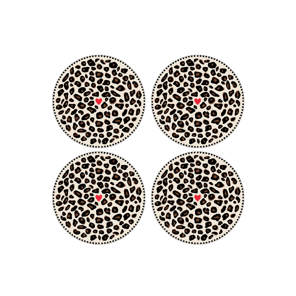 Wild Love Leopard Plate