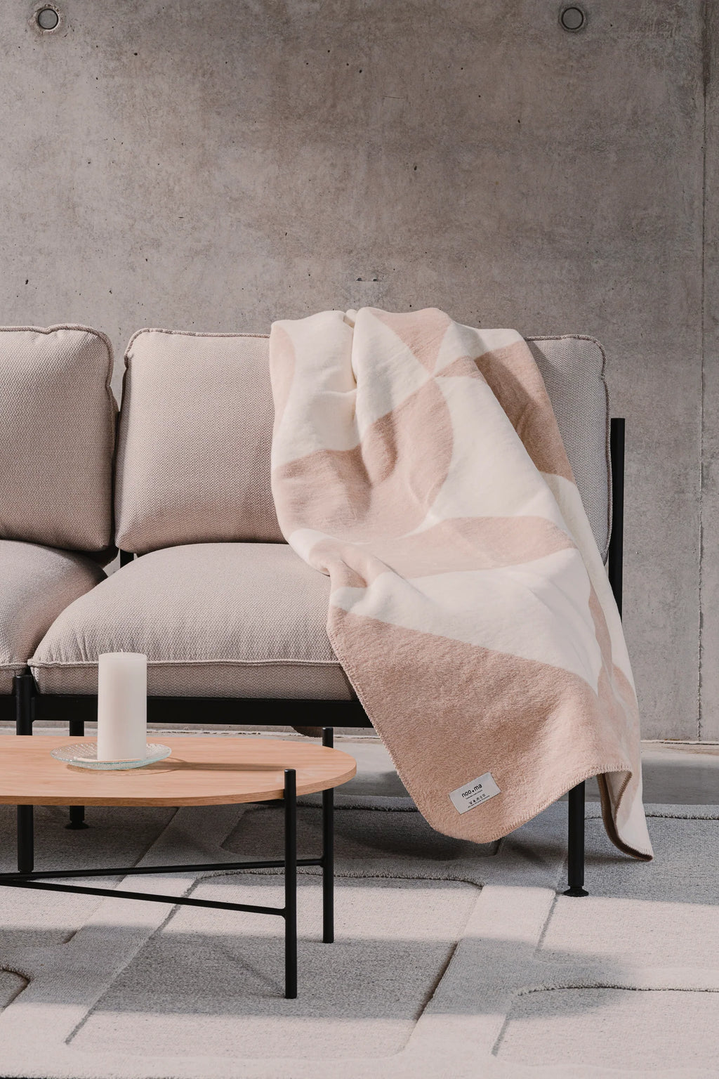 Plaid Tul - Cream Beige