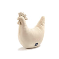 Coussin Poule de Grand-mère Dany Velvet - Sable