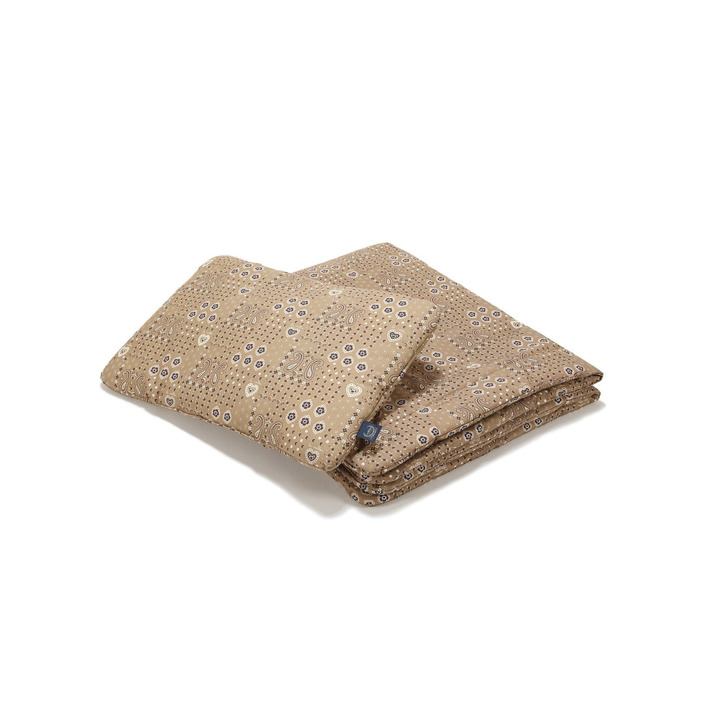 Ensemble de Literie en Coton - Bandana Moka