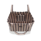 Set de Voyage - Rayures Marron