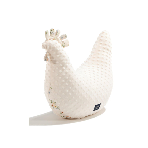 Grandma Dany Minky's Hen Cushion - English Garden