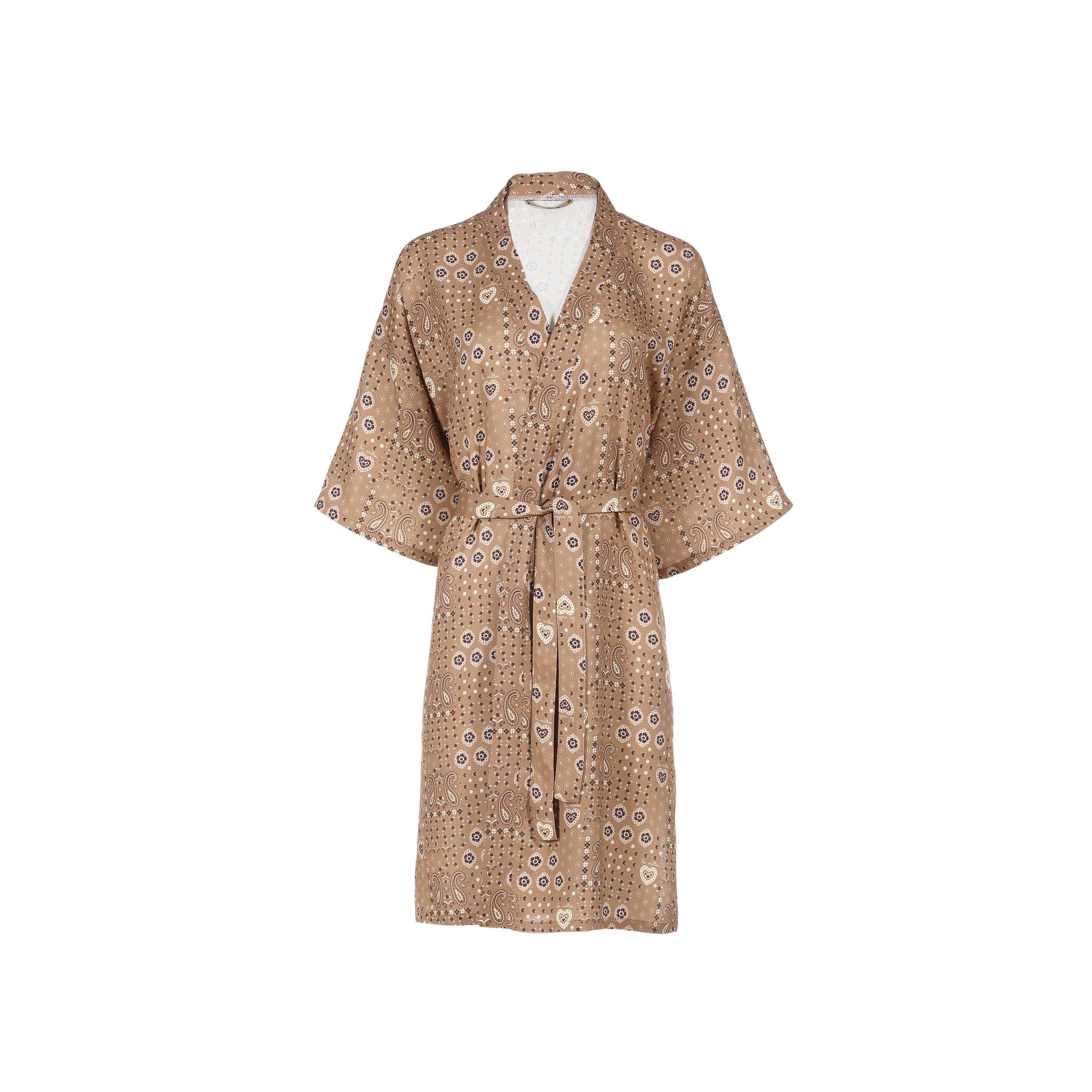 Kimono en Bambou - Bandana Moka