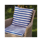 Outdoor Cushion - Navy Stripes