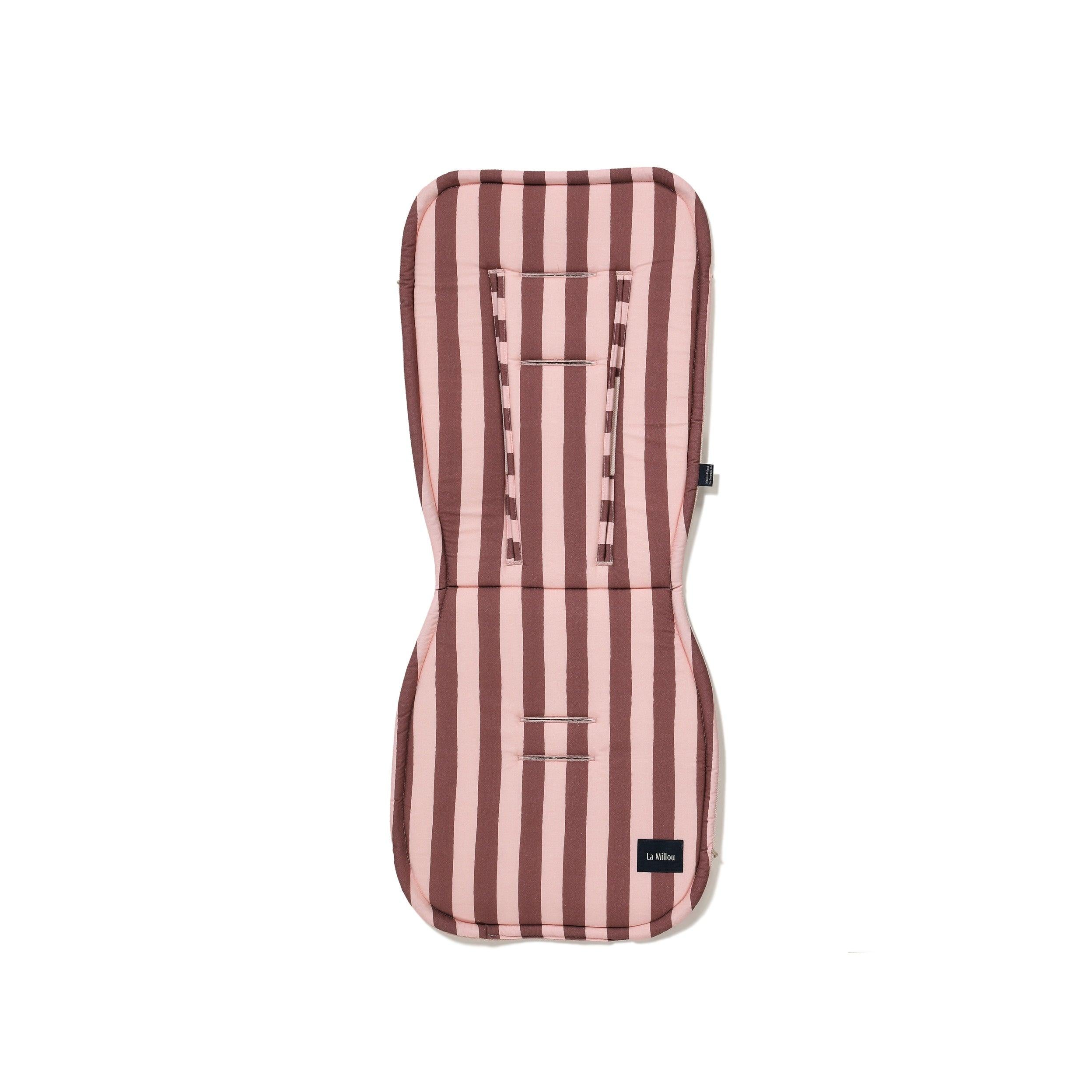 Insert pour Poussette Coton Velvet Multi - Rayures Rose