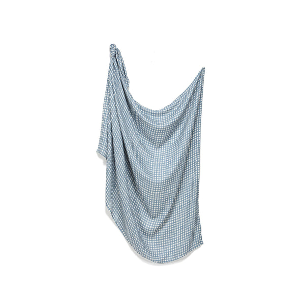 Couverture D'emmaillotage en Bambou Muslin - Berry Vichy