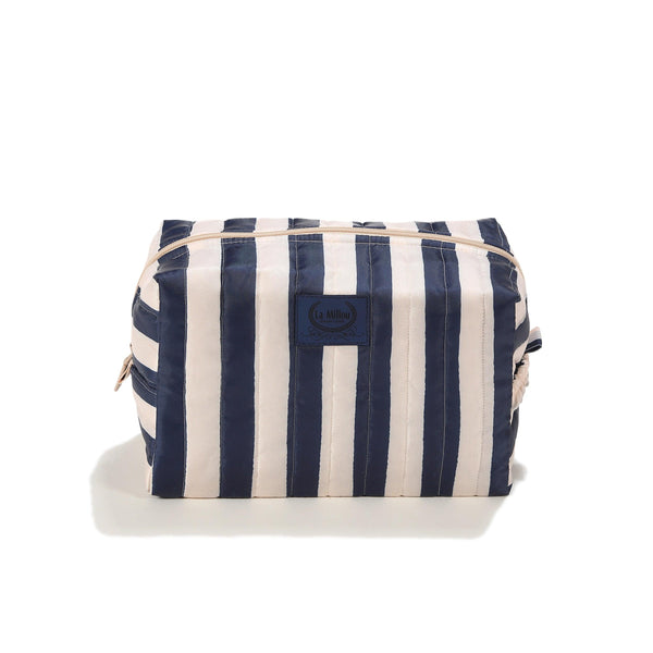 Trousse en Nylon - Rayures Marine