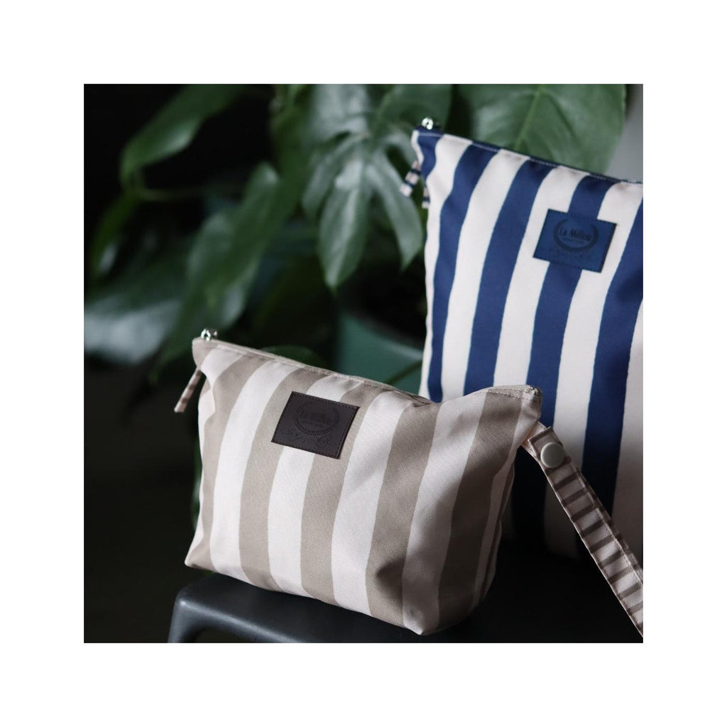 Estuche impermeable - Rayas Beige