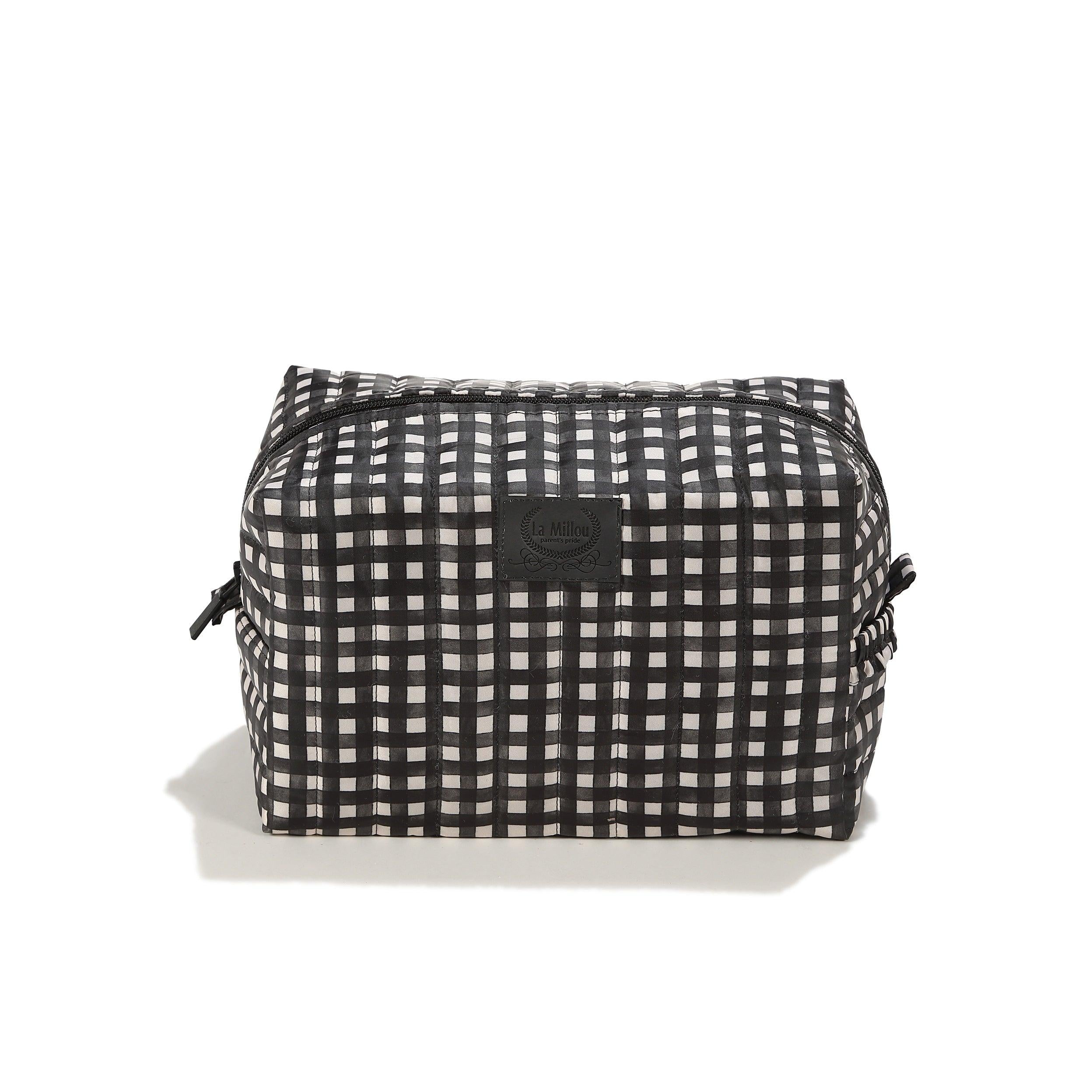 Estuche de Nylon - Vichy Negro