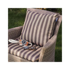 Coussin D’extérieur - Rayures Marron