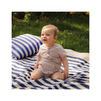 Picnic Blanket - Navy Stripes