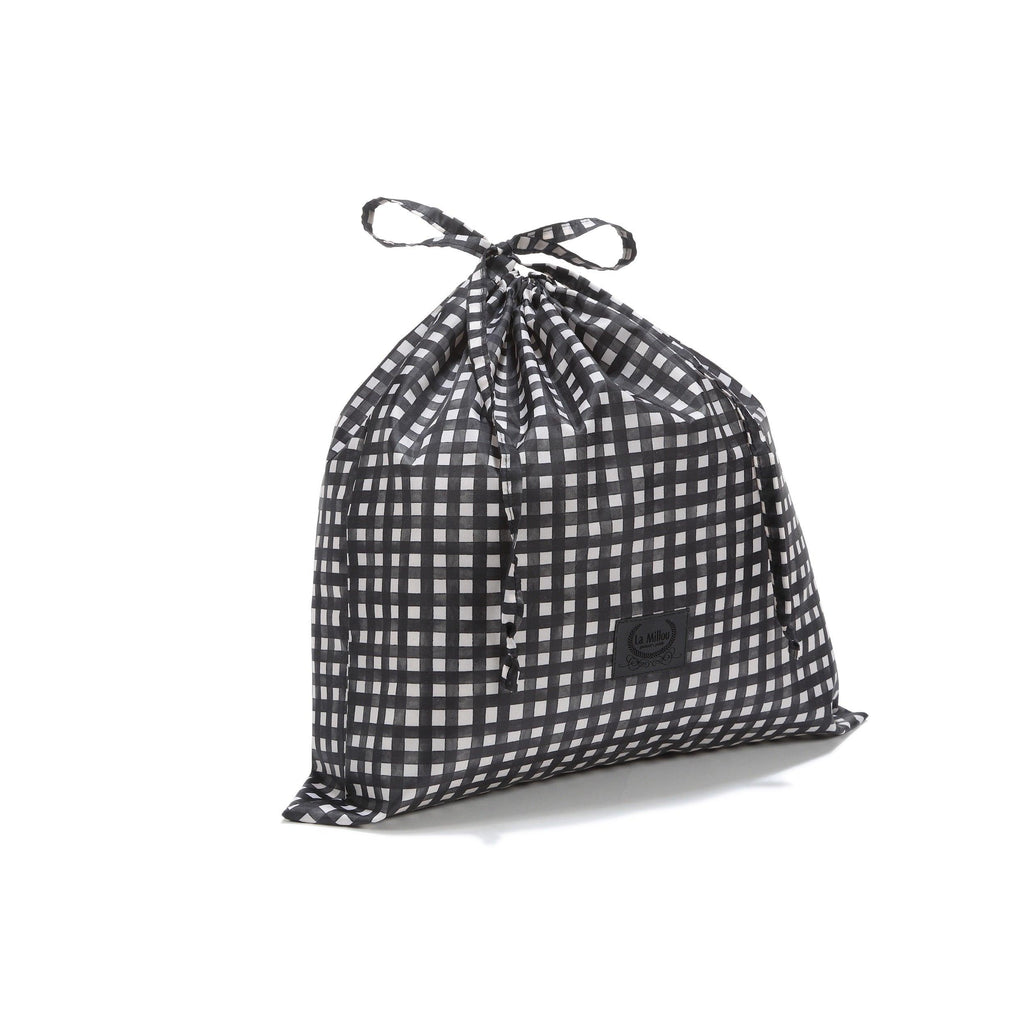 Sac Weekend Nylon - Noir Vichy