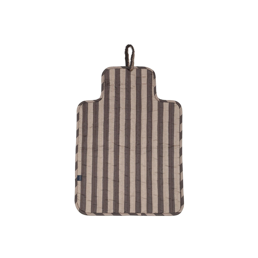 Set de Voyage - Rayures Marron