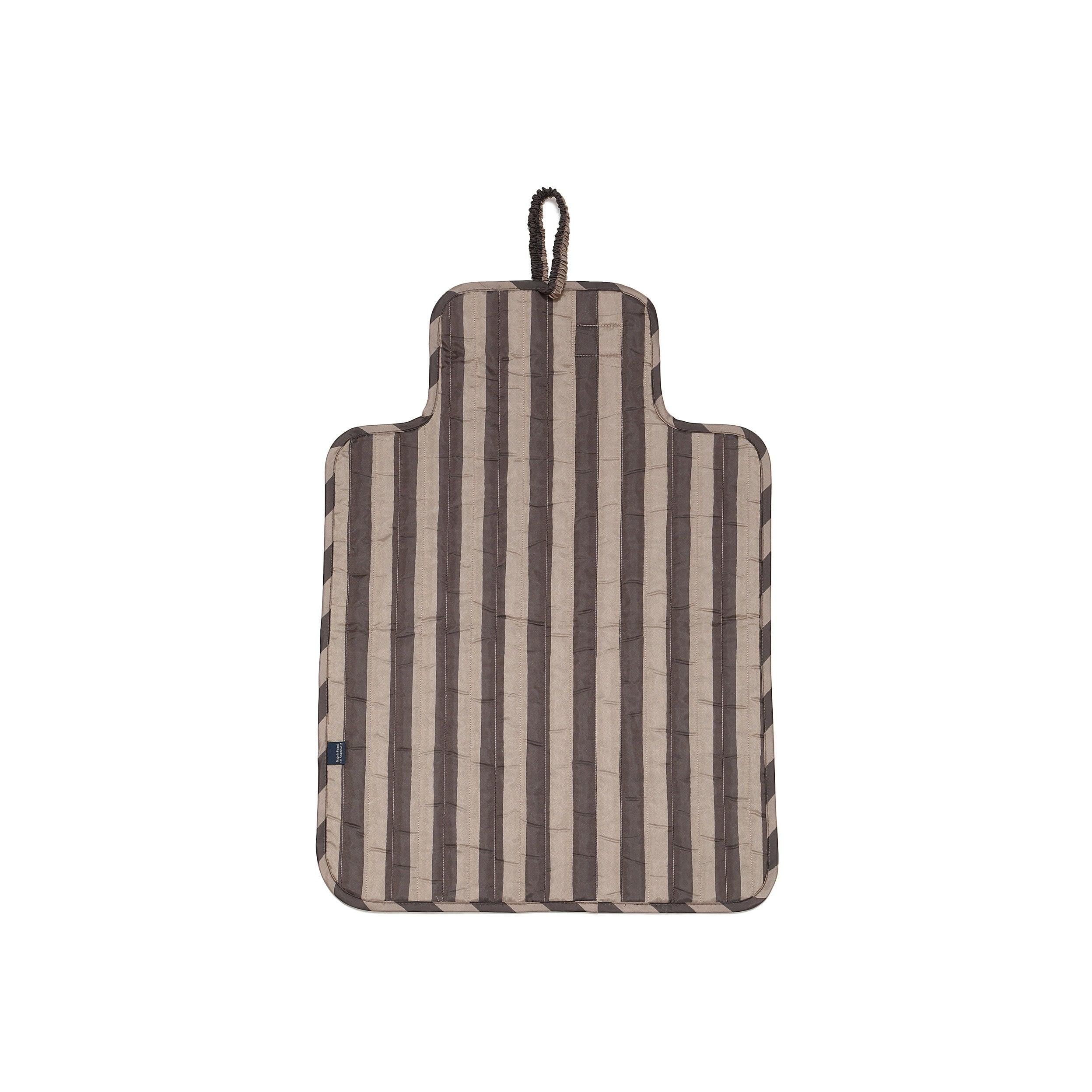Set de Voyage - Rayures Marron