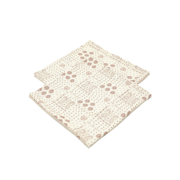Lot de Couches en Bambou - Bandana Crème