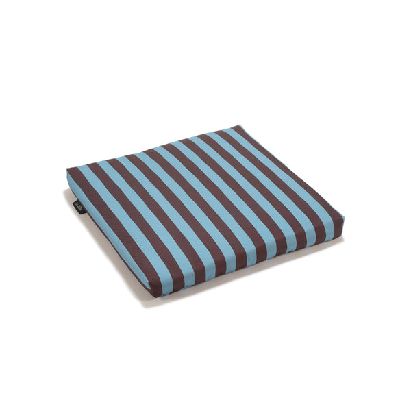 Garden Seat Cushion - Blue Stripes