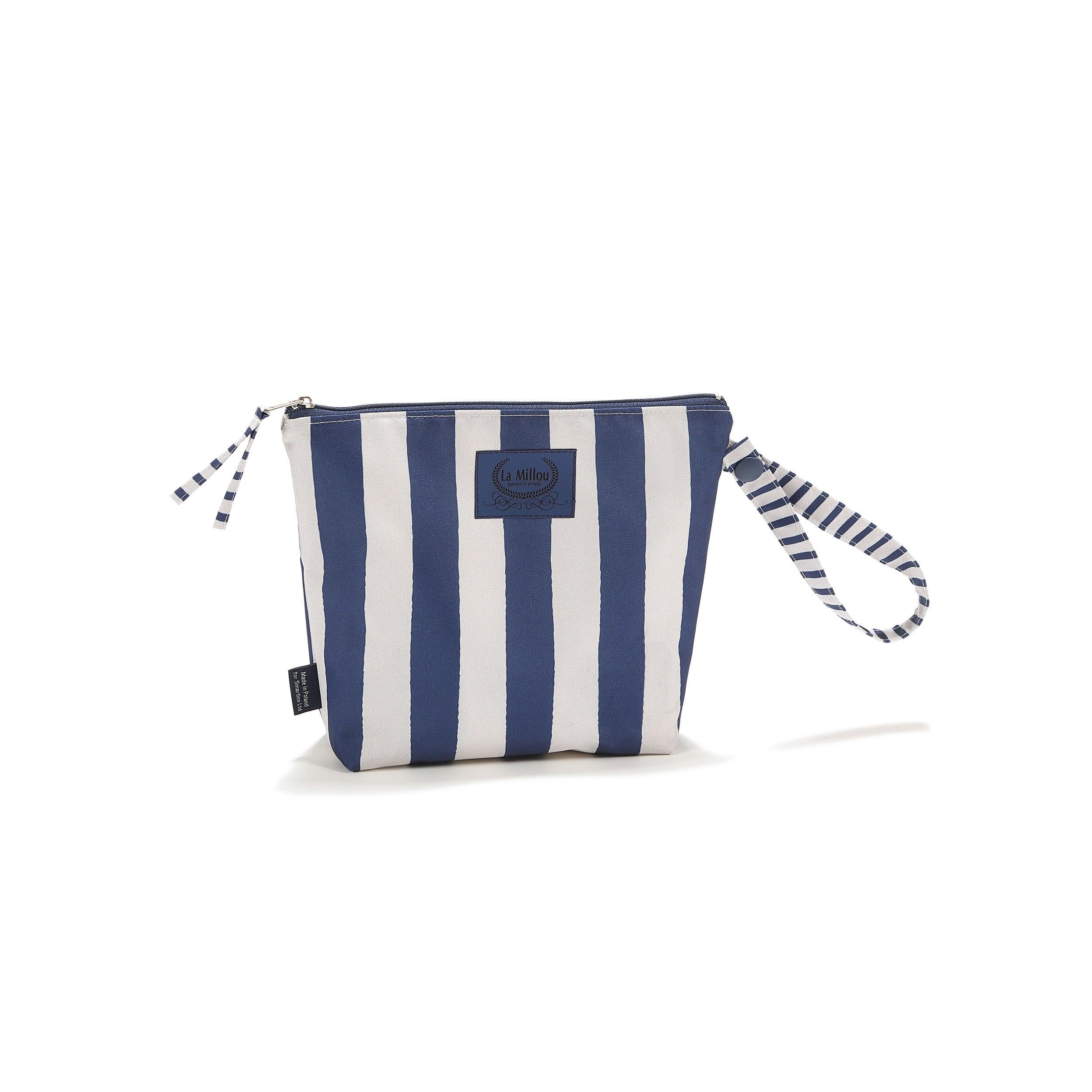 Trousse Imperméable - Rayures Marine